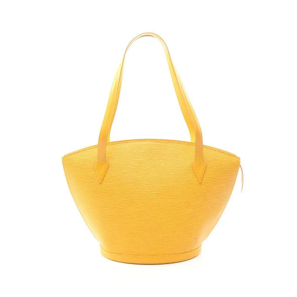 Louis Vuitton Handbags - Louis Vuitton Saint Jacques Shopping Shoulder Bag Leather Epi Yellow